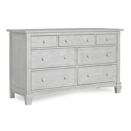 UPC: 0693892467220 | Evolur Cheyenne and Santa Fe Double Dresser Antique Grey Mist
