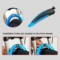 thumbnail image 5 of 3 Pair Bike Mudguard Front and Rear Mud Guard for 25.4/28.6/31.8mm Bike Seatpost, 5 of 5