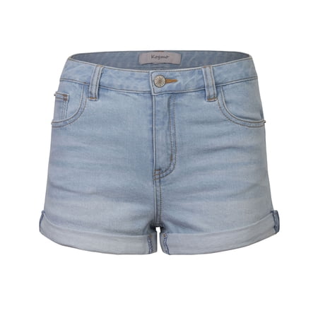Second Female - Columbo Denim Shorts 60429 - 5998 Dark blue denim