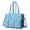 Kirky Hasky Dalmatian, variant on Teacher Tote Bag,Great Pyrenees Dog and Pioneer Flower Teacher Utility Tote Bag,Large Work Tote Bags for Women with Multiple Pockets,Top Zipper Closure,13.8x10.6x6.7 Inch