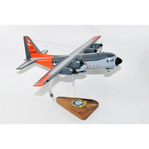 Lockheed Martin® LC-130R, VXE-6 Puckered Penguins (1981), Mahogany, 1/74 (21") Scale Model