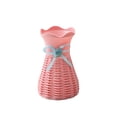 thumbnail image 2 of Unique Faux Weave Vases, Decorative Centerpieces for Home Wedding Table, Stylish Accent Vase for Living Room Decor, 2 of 6