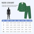 thumbnail image 4 of Naloa Milk Tea Men’s Pajamas Set - Long Sleeve Button Down Sleep Shirt and Pajama Bottoms Sleepwear Set-Medium, 4 of 7