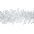 thumbnail image 5 of Northlight Canadian Pine Artificial Christmas Garland - 9' x 14" - White - Unlit, 5 of 6