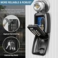 thumbnail image 2 of Key Lock Box, Resettable Code 12-Digit Combination Lock Box High Security, Large Capacity Waterproof Key Safe with Easy Mounting Kit for Home Garage Office, 2 of 5