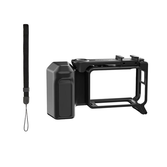 for Action 5pro Street Photography Handle Quick Release with Secure Lock and Anti-Loss Strap