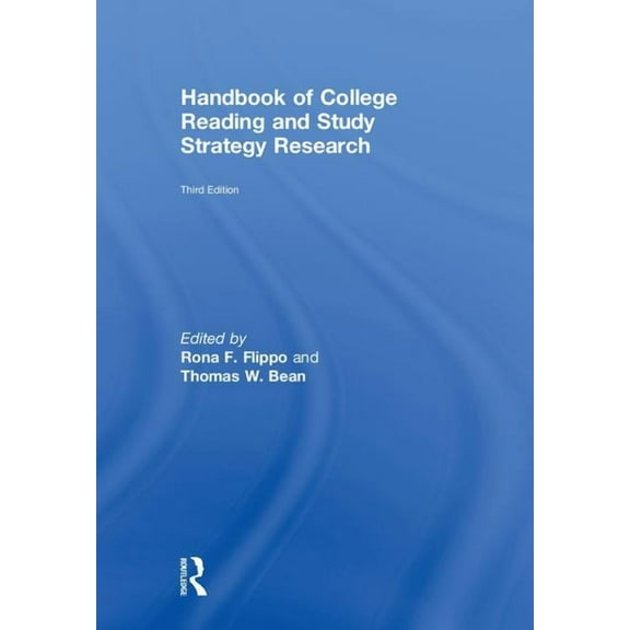 Handbook of College Reading and Study Strategy Research, (Hardcover)
