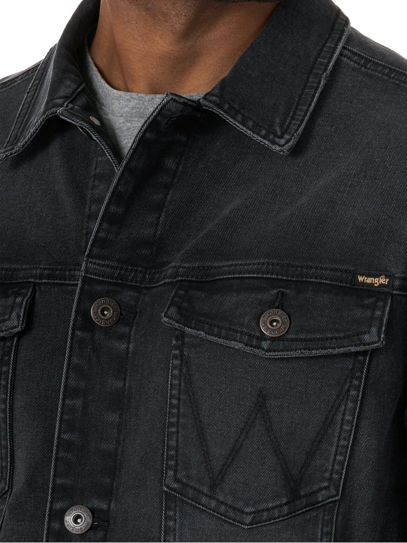 Wrangler Men's Denim Trucker Jacket - Walmart.com