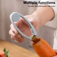 thumbnail image 3 of Shoreew Pineapple Eye Remover Potato Peeler Fruit Tweezers Multifunctional Strawberry Carrot Pineapple Corer Slicer Cutter Kitchen Gadget, 3 of 6