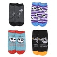 thumbnail image 4 of Disney Nightmare Before Christmas Women's Jack Skellington Zero Oogie Boogie Mix and Match 8 Pair Ankle Socks, 4 of 5