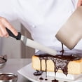 thumbnail image 3 of Stainless Steel Offset Spatula Set, 3-Piece Professional Baking Tools, Includes 6, 8, 10 Inch Blades, Ergonomic & Non-Slip Handles, Multipurpose For Icing, Decorating & More, Easy, 3 of 8