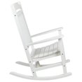thumbnail image 4 of Flash Furniture Winston All-Weather Poly Resin Rocking Chair in White, 4 of 10