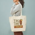 thumbnail image 4 of CafePress - Cancun Tiki Time Tote Bag - Unisex Canvas Tote Bag, Beige, 1-Piece, 4 of 8