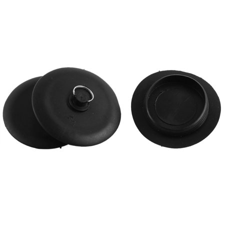 1 Black Rubber - 1 3/4