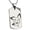 Rose Gold, variant on Stainless Steel 2nd Gen Pichu Pokémon Engraved Dog Tag Pendant