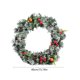 thumbnail image 3 of Artificial Christmas Lighted Garland Green White LED String Lights Decoration Pines Cones Berry Frosted Twig Christmas Series, 3 of 7