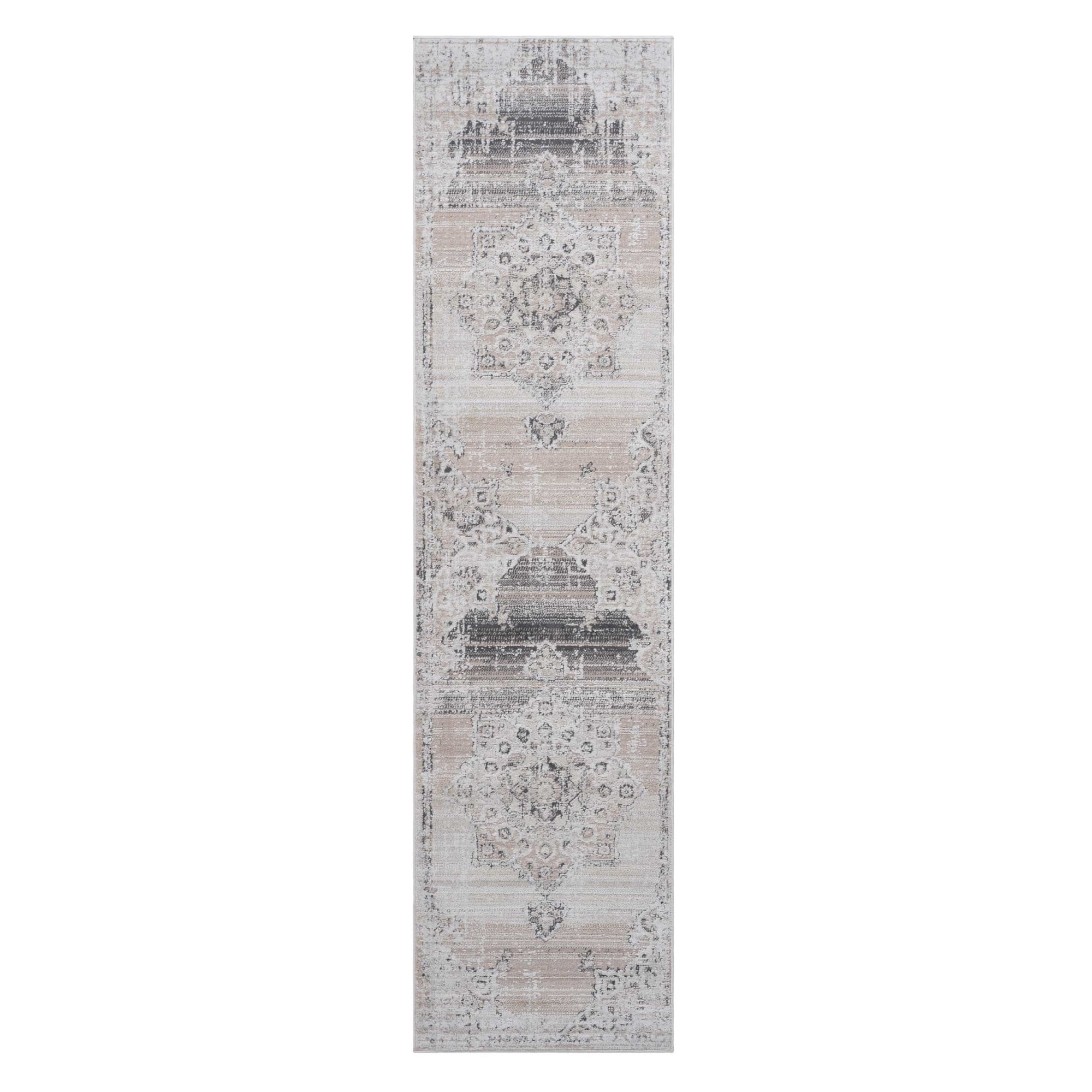 2X8ft Medallion Hallway Runner Rug,Large Modern Soft Carpet for Entryway Kitchen