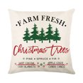 thumbnail image 1 of HEVIRGO Christmas Pillowcase Decorative Comfortable Washable Protective Hidden Zipper Throw Pillow Cover Home Decor for Office, 1 of 10