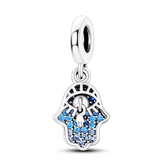 Nuevo Original CZ Encanto De Moda 925 Plata Esterlina Arco Iris Sol Charm Cuentas Ajuste Pan Pulsera Para Las Mujeres DIY Fabricación De Joyería Regalo Gao Jiahui unisex