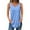 Blue, variant on Shirts for Women under $10 Sleeveless Print Tank Tops for Women Summer V Neck T Shirts Trendy Sleeveless Basic Tee Loose Fit 2025 Fashion Blue S