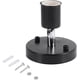 thumbnail image 1 of Portalámparas de metal vintage E27, portalámparas de techo, soporte de pared, lámpara colgante, lámpara de techo para el hogar, portalámparas E27 (negro), 1 of 5