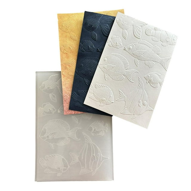 Arbre Texturé 3D Dossier en Plastique pour Fabrication de Cartes Modèle de Gaufrage