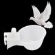 thumbnail image 4 of 30 comederos para pájaros para exteriores, tamaño mediano, color blanco, 4 of 6