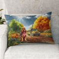 thumbnail image 2 of Goodbye Summer Cocker Spaniel Hello Fall Time for School Quilt Pillowcase Cockers Dog Lover Gifts Throw Pillow Cover Bed Home Decor - 02014, 2 of 5