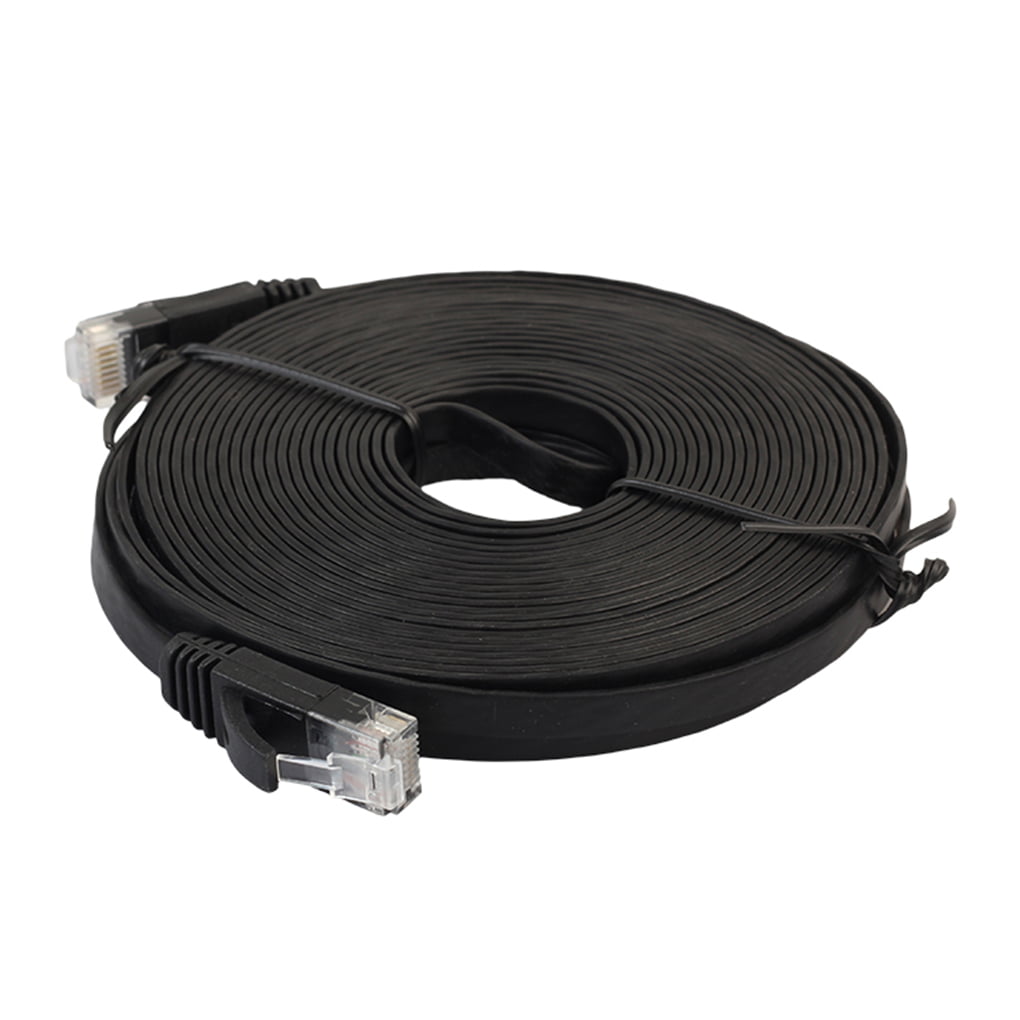 Cable Length: 1.8M Cables 0.5/1/1.8/3M Ethernet Cables Flat CAT6 UTP Modem Router RJ45 Gold Connector Network Internet Cable Patch LAN Cord 