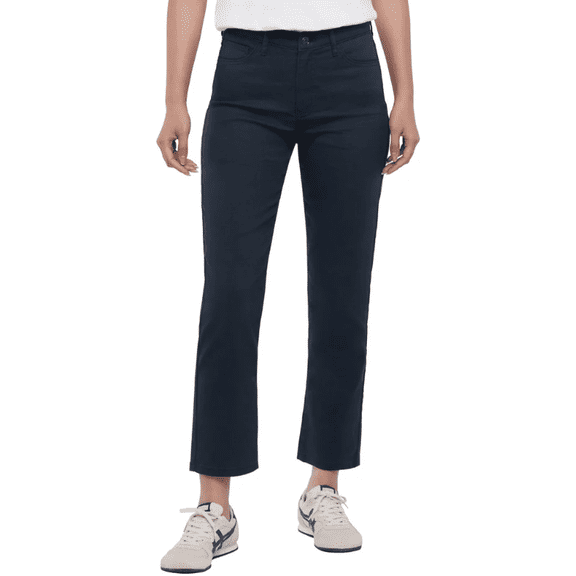 Express Women's Straight Leg Ankle Jean Pants Navy 8