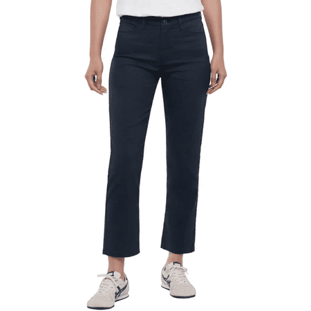 Express Women's Straight Leg Ankle Jean Pants Navy 8