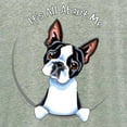 thumbnail image 3 of CafePress - Boston Terrier IAAM Full - Women's Nightshirt, 3 of 4