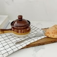 thumbnail image 4 of Ensemble de 4 Bols à Soupe à l'Oignon en Lin par Port-Style, 4 of 6
