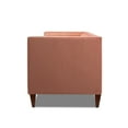thumbnail image 6 of Jack Tufted Tuxedo Sofa Double Cushion, Orange, 6 of 13
