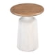 thumbnail image 2 of Mesa Lateral Goblet Blanco Kessa Muebles, 2 of 5