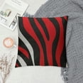 thumbnail image 2 of Shiartex Throw Pillow Covers Modern Abstract Red Black White Strip Dot Decorative Pillow Cases Home Decor Square Pillowcases,Multi-Size, 2 of 5