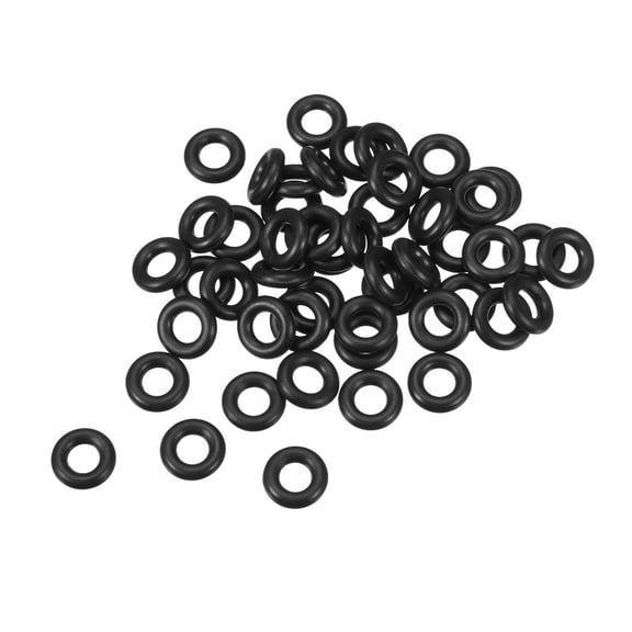 50pcs O-Rings Nitrile Rubber 7mm x 13mm x 3mm Seal Rings Sealing Gasket
