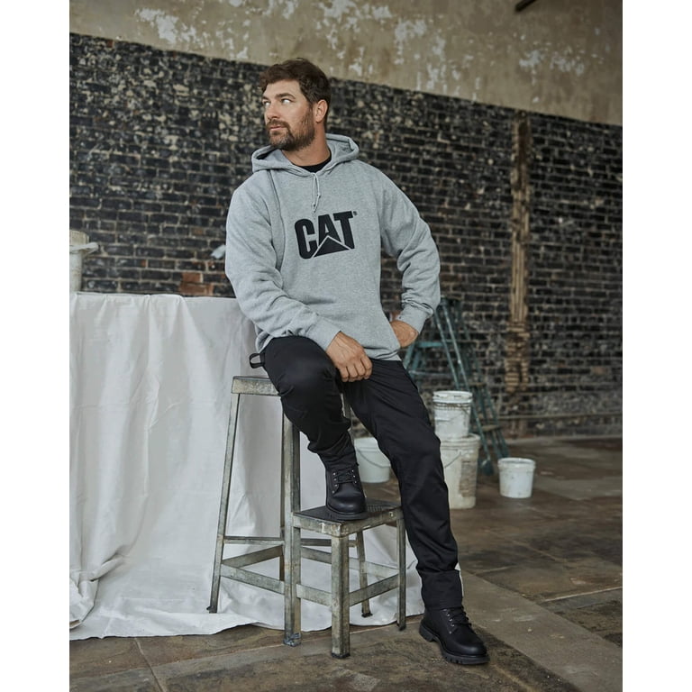Caterpillar Men's Trademark Hooded Sweatshirt BLACK - Walmart.com