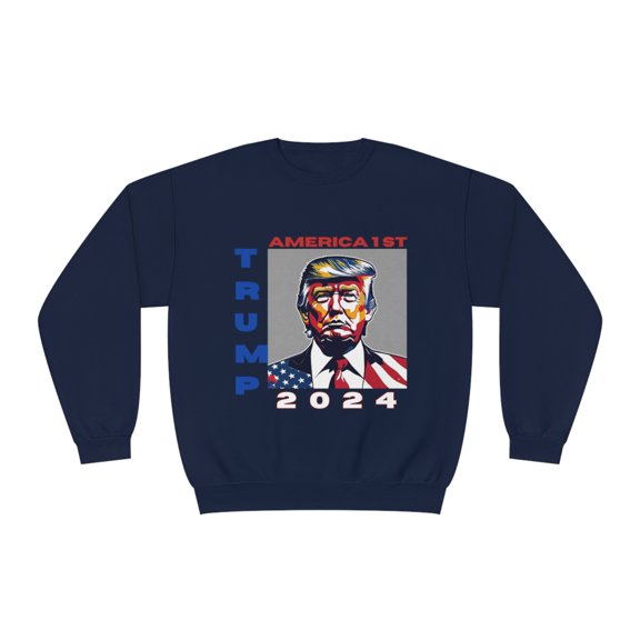 TRUMP-AMERICA 1ST Crewneck Sweatshirt