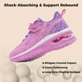 thumbnail image 2 of NRNHI Kids Shoes Boys and Girls Sneakers Athletic Running Tennis Shoes Breathable Sport Walking Shoes (Pink Size 12 Child), 2 of 6