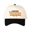thumbnail image 6 of CERTIFIED Yuppie Embroidered Patchwork Trucker Cap | Adjustable Unisex Snapback, Modern Essential, 6 of 11