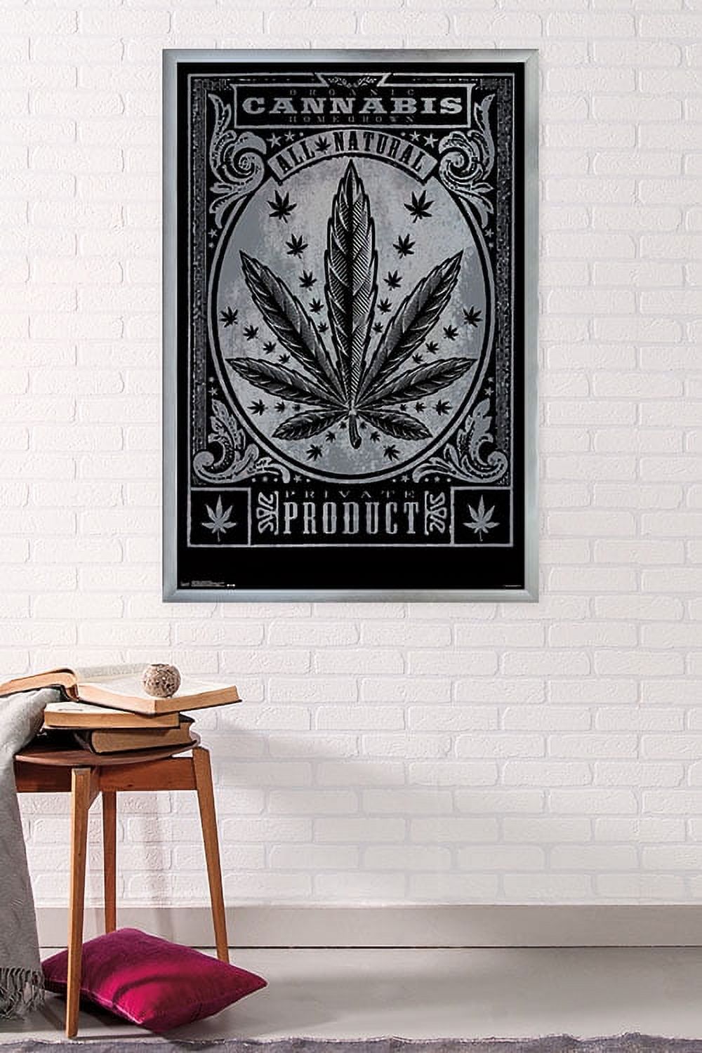Weed - Private Product Wall Poster, 22.375" x 34", Framed