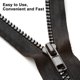 thumbnail image 3 of unbranded 1Jgo Reemplazo Universal De Y Topes Para De Chaquetas Y Bolsos En Material Resina, 3 of 7