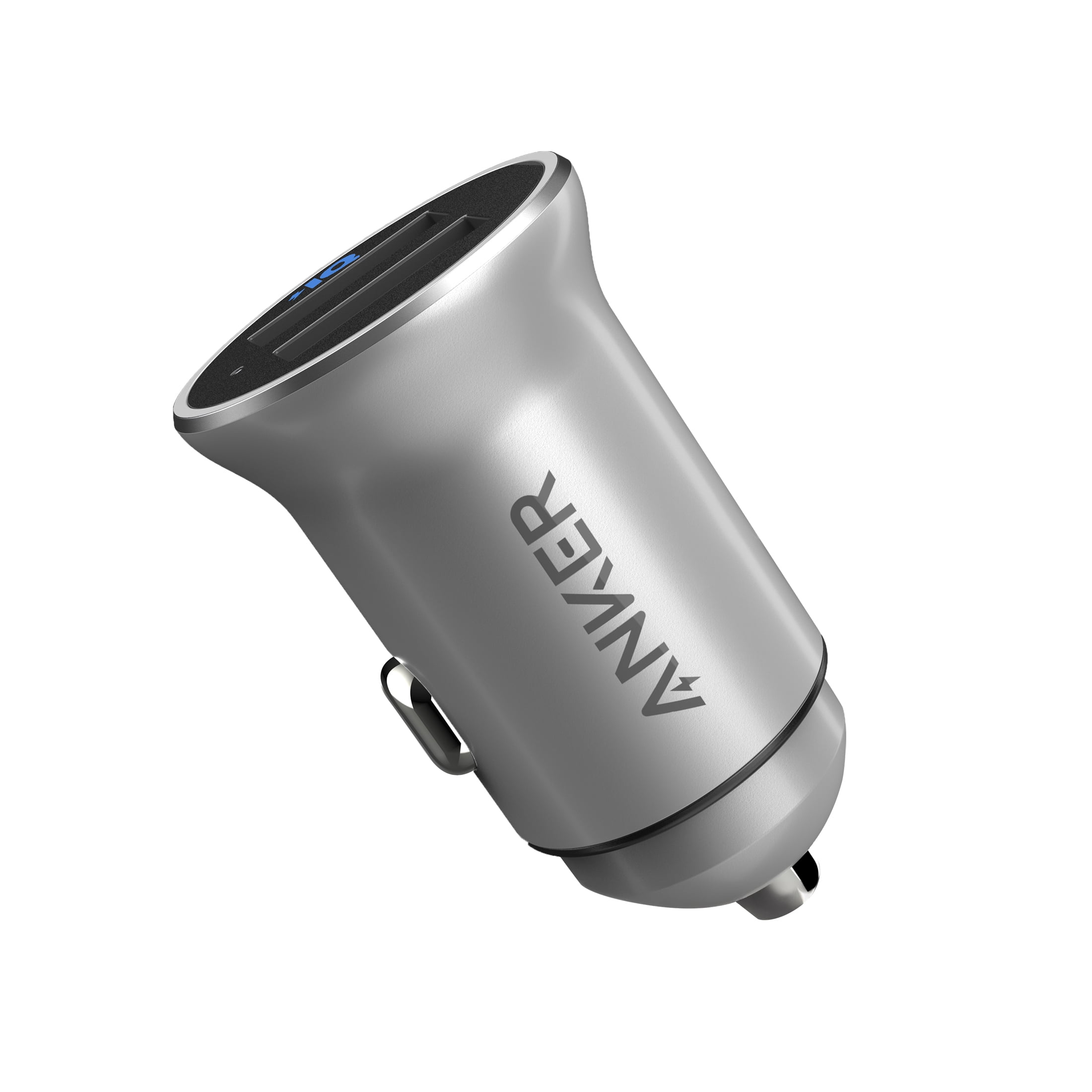 Anker PowerDrive 2 Alloy Car Charger, Black