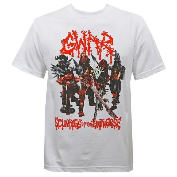 Vintage GWAR Men T-shirt White Cotton Unisex