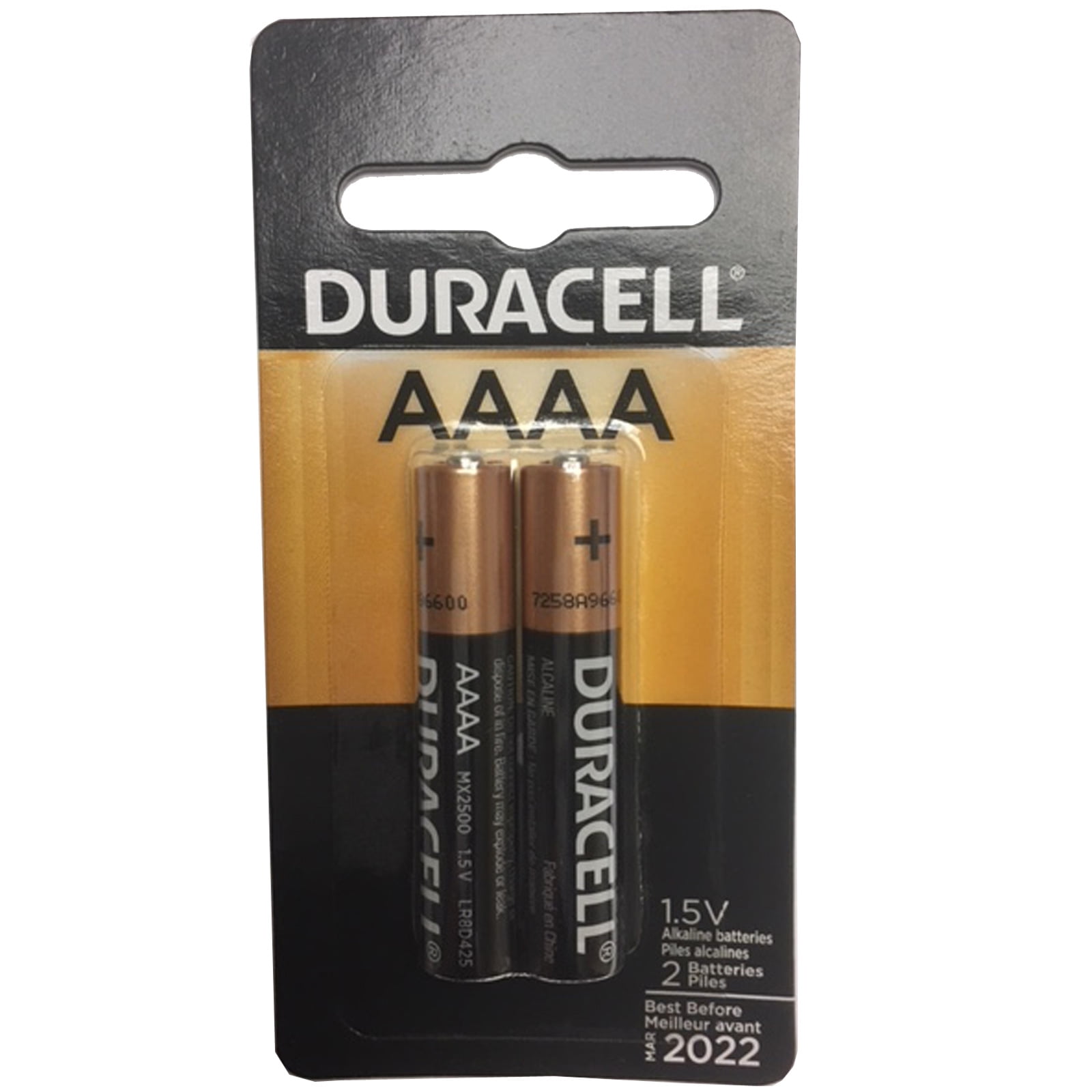 Duracell Ultra AAAA Alkaline Battery 1.5V LR8D425, E96 