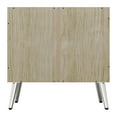 thumbnail image 6 of Home Design Ashwin 2-Drawer Nightstand with Spacious Storage and Sleek Modern Design, Gray, Easy Assembly, 6 of 7