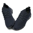 thumbnail image 6 of Mens Shoes Casual Sneakers Low Top Walking Shoes Breathable Mesh Sport Shoes Black Size 7, 6 of 8