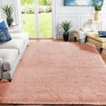thumbnail image 3 of IR Imperial Rooms Shag Area Rug 2x3ft for Entryway ,Bedroom, Kids Room Soft Fluffy Shaggy Rug Pink, 3 of 11