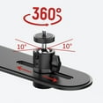 thumbnail image 6 of YIEMEEN Metal Projector Wall Bracket 360 Full Rotation Adjustable Angle Installation, 6 of 7